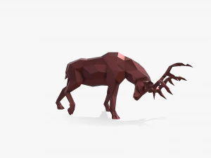 Deer 3D Print Model