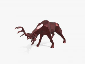 Deer 3D Print Model