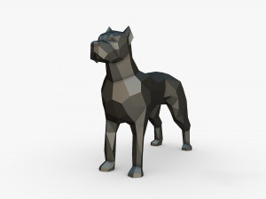 Dogo argentino 3D Print Model