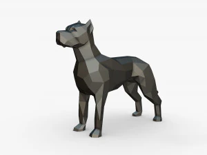 Dogo argentino 3D Print Model