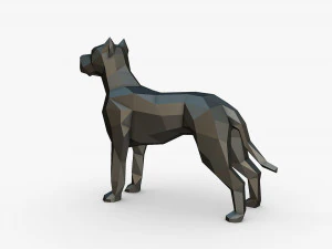 Dogo argentino 3D Print Model