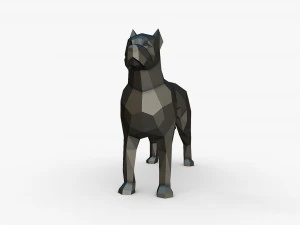 Dogo argentino 3D Print Model