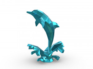 Dolphin figure 3D Принт Модель