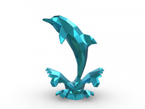 Dolphin figure 3D Принт Модель