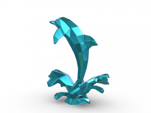 Dolphin figure 3D Принт Модель