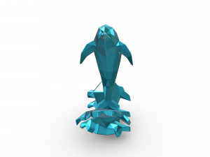 Dolphin figure 3D Принт Модель