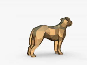 English mastiff 3D Print Model