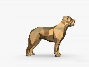 English mastiff 3D Print Model