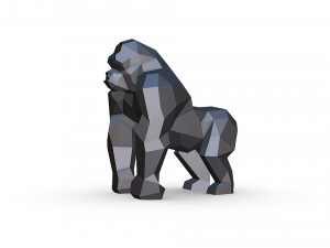 Gorilla figure Modello di stampa 3D