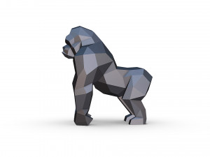 Gorilla figure Modello di stampa 3D