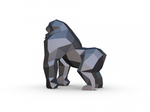 Gorilla figure Modello di stampa 3D
