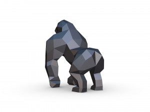 Gorilla figure Modello di stampa 3D