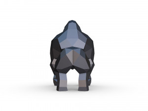 Gorilla figure Modello di stampa 3D