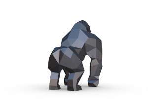 Gorilla figure Modello di stampa 3D