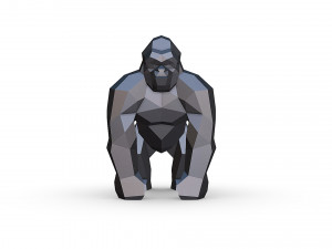 Gorilla figure Modello di stampa 3D