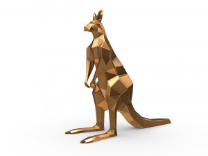 Kangaroo 3D Print Model