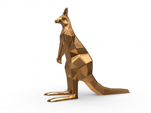 Kangaroo 3D Print Model