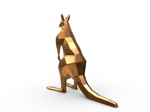 Kangaroo 3D Print Model