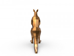 Kangaroo 3D Print Model