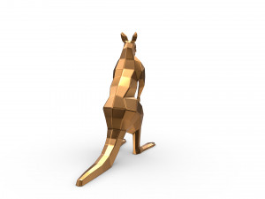 Kangaroo 3D Print Model