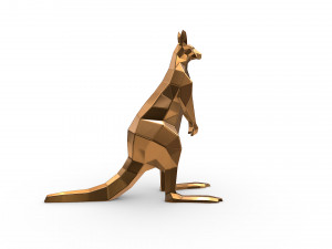 Kangaroo 3D Print Model