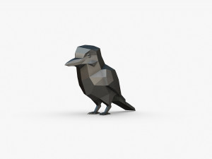 Kookaburra 3Dプリントモデル