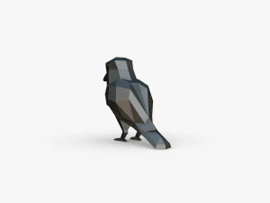 Kookaburra 3D Print Model