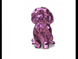 Maltese dog Modello di stampa 3D