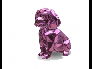 Maltese dog Modello di stampa 3D