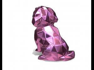 Maltese dog Modello di stampa 3D