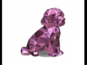 Maltese dog Modello di stampa 3D