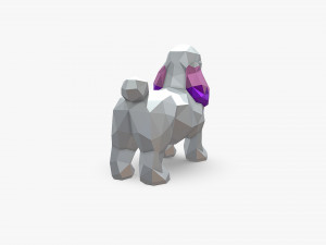 Mini poodle Model do druku 3D