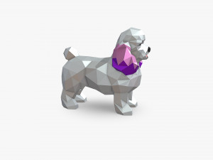 Mini poodle Model do druku 3D
