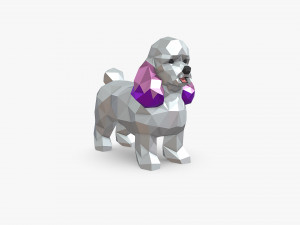 Mini poodle Model do druku 3D