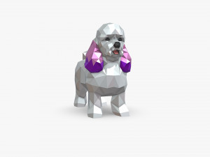 Mini poodle Model do druku 3D