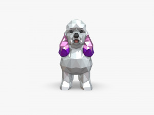 Mini poodle Model do druku 3D