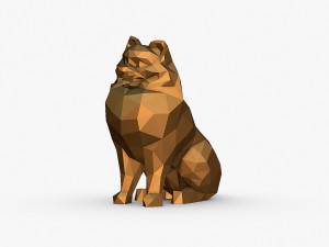 Spitz figure 3D-Druckmodell