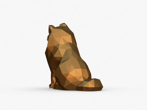Spitz figure 3D-Druckmodell