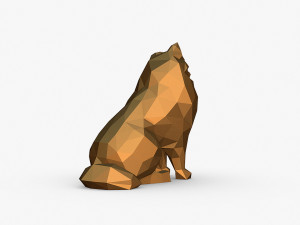 Spitz figure 3D-Druckmodell