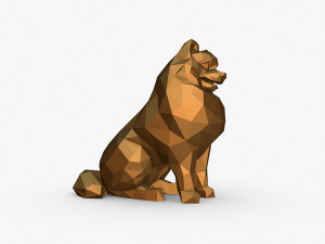 Spitz figure 3D-Druckmodell