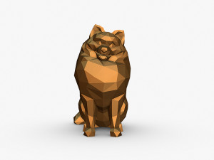 Spitz figure 3D-Druckmodell