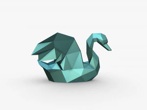 Swan figure 3D Print Model