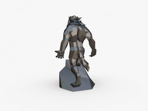 Werewolf 3D Baskı Modeli