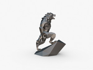 Werewolf 3D Baskı Modeli