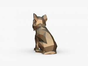 Yorkshire Terrier figure Modelo de impresión 3D