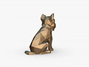 Yorkshire Terrier figure 3D Print Model