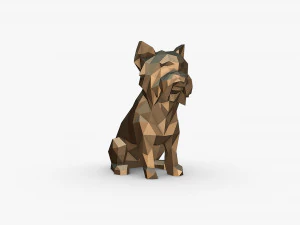 Yorkshire Terrier figure 3D Print Model