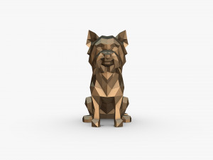 Yorkshire Terrier figure Modelo de impresión 3D