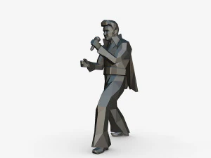Elvis 3D Baskı Modeli