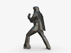 Elvis 3D Baskı Modeli